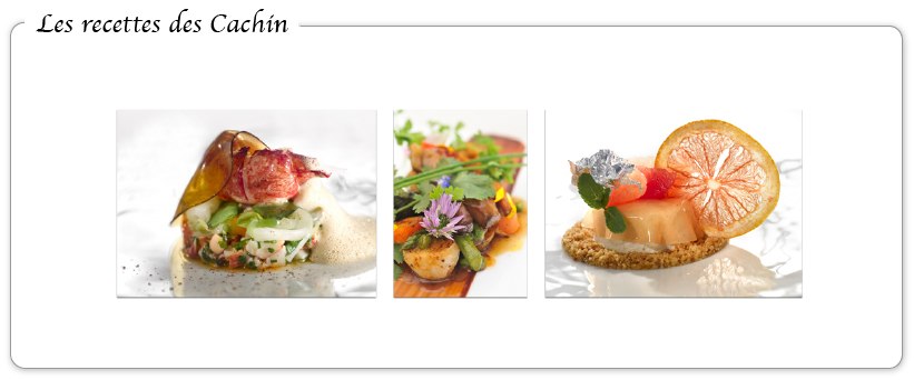 accédez aux recettes